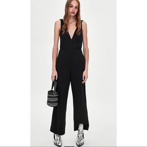 Zara Wide Strap Jumpsuit